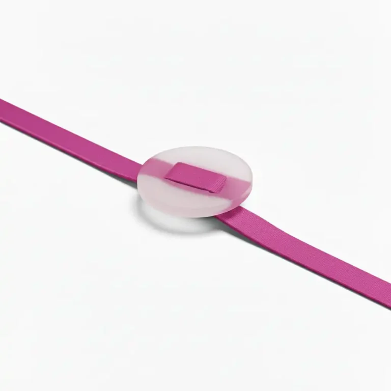 Bracelet de mariage en ruban – Support DIY – Fuschia
